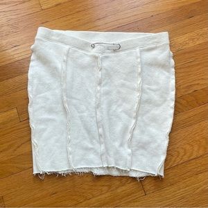 SAMI MIRO WHITE MINI SKIRT